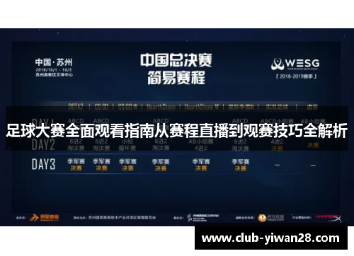 足球大赛全面观看指南从赛程直播到观赛技巧全解析 足球大赛全面观看指南从赛程直播到观赛技巧全解析